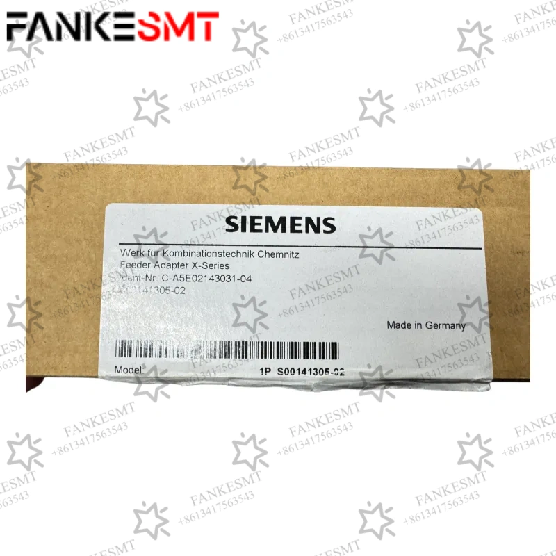 Feeedr Adapter X-Series S00141305-02 Label